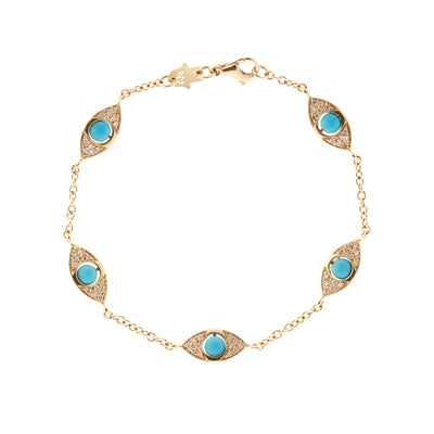 White Diamonds | 18K Yellow Gold