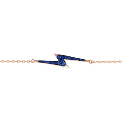 Blue Sapphires | 18K Rose Gold