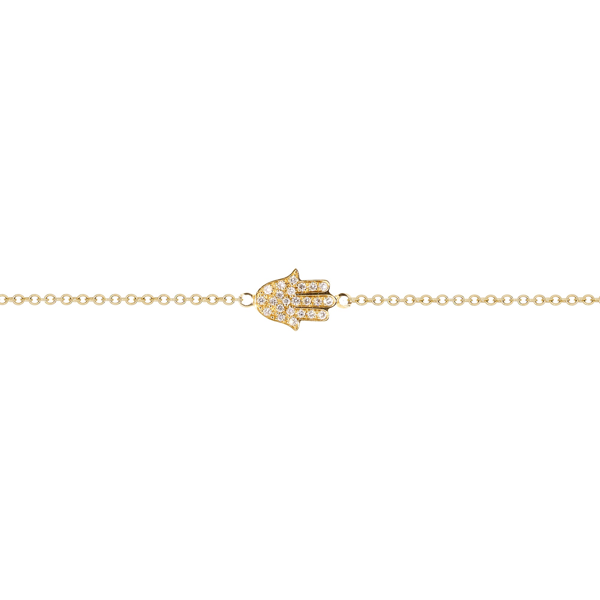 White Diamonds | 18K Yellow Gold
