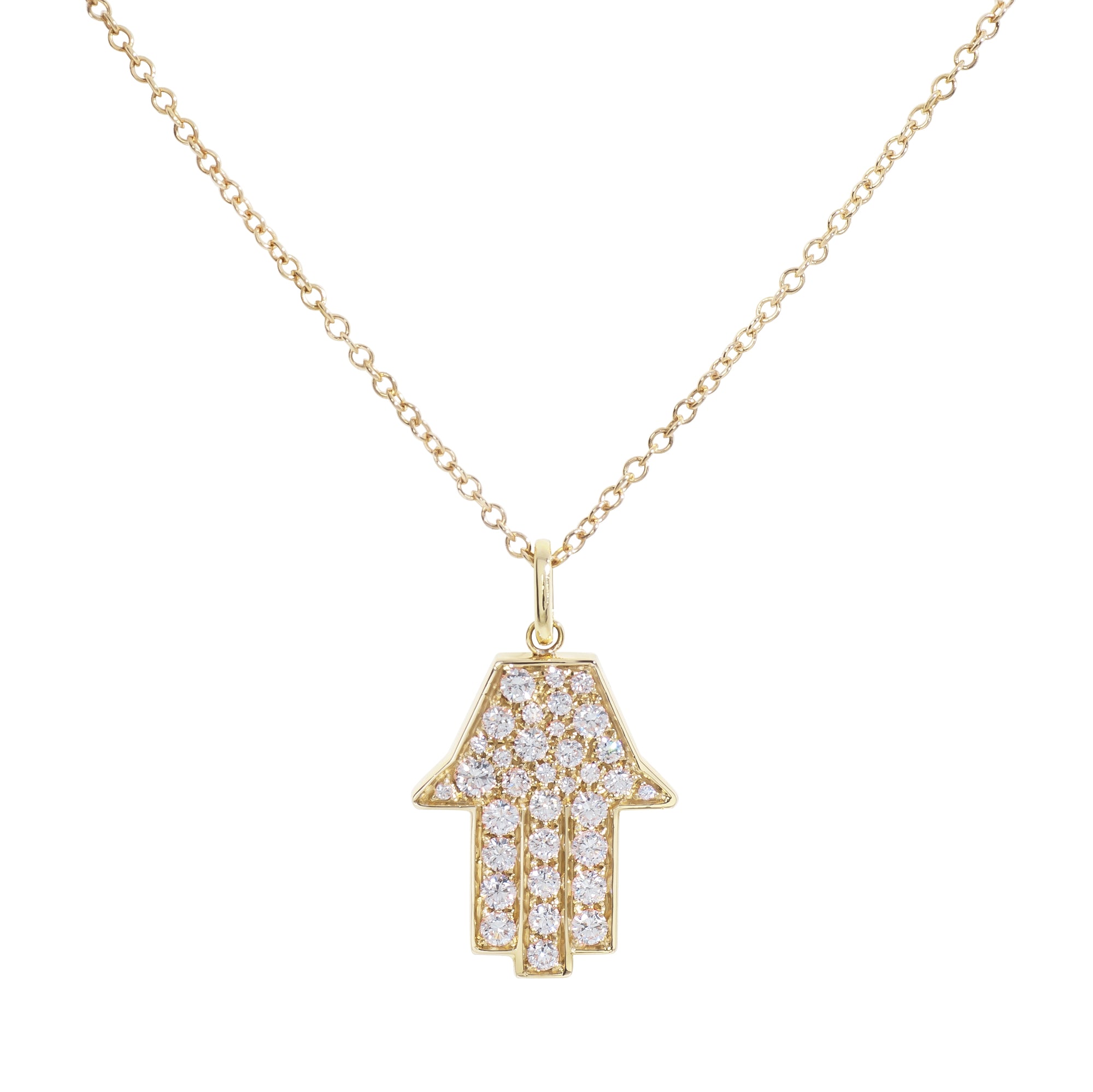 White Diamonds | 18K Yellow Gold