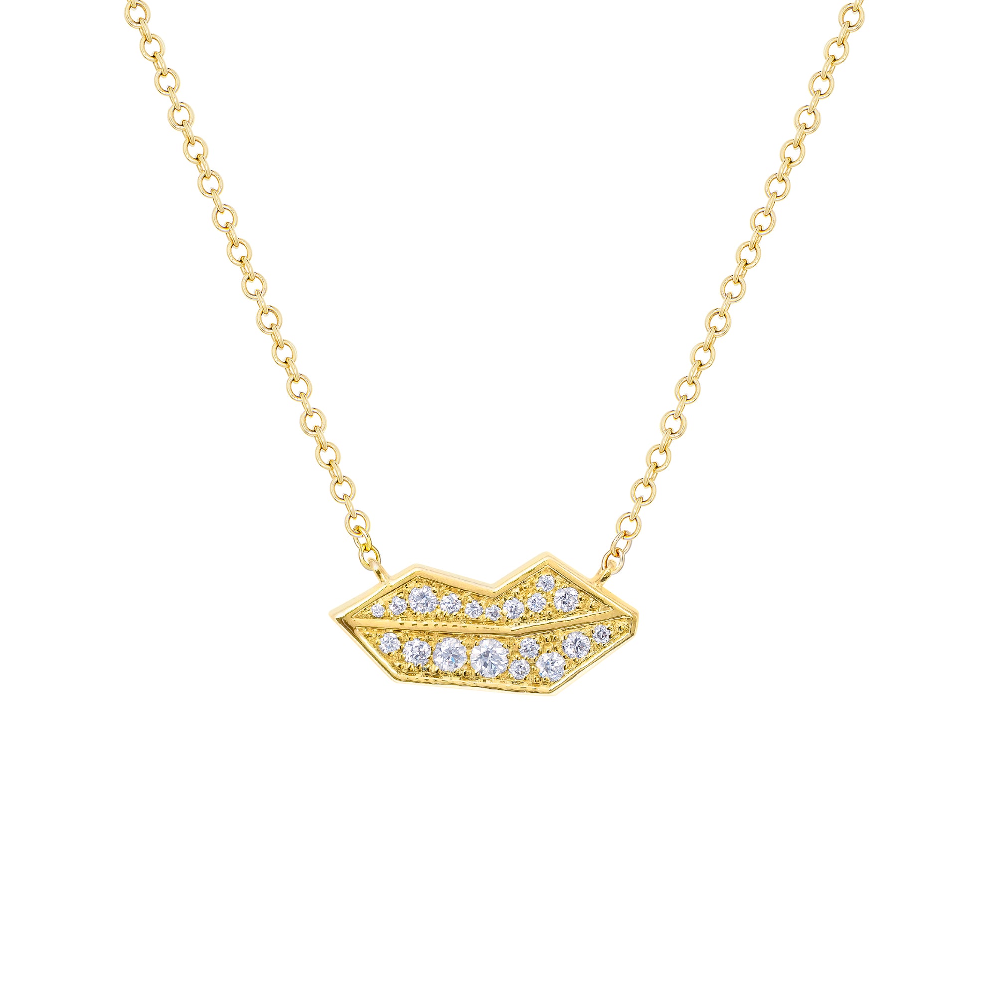 White Diamonds | 18K Yellow Gold