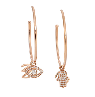 White Diamonds | 18K Rose Gold