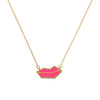 Neon Pink | SS Yellow Gold Clad