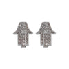 Mini Hamsa Earrings