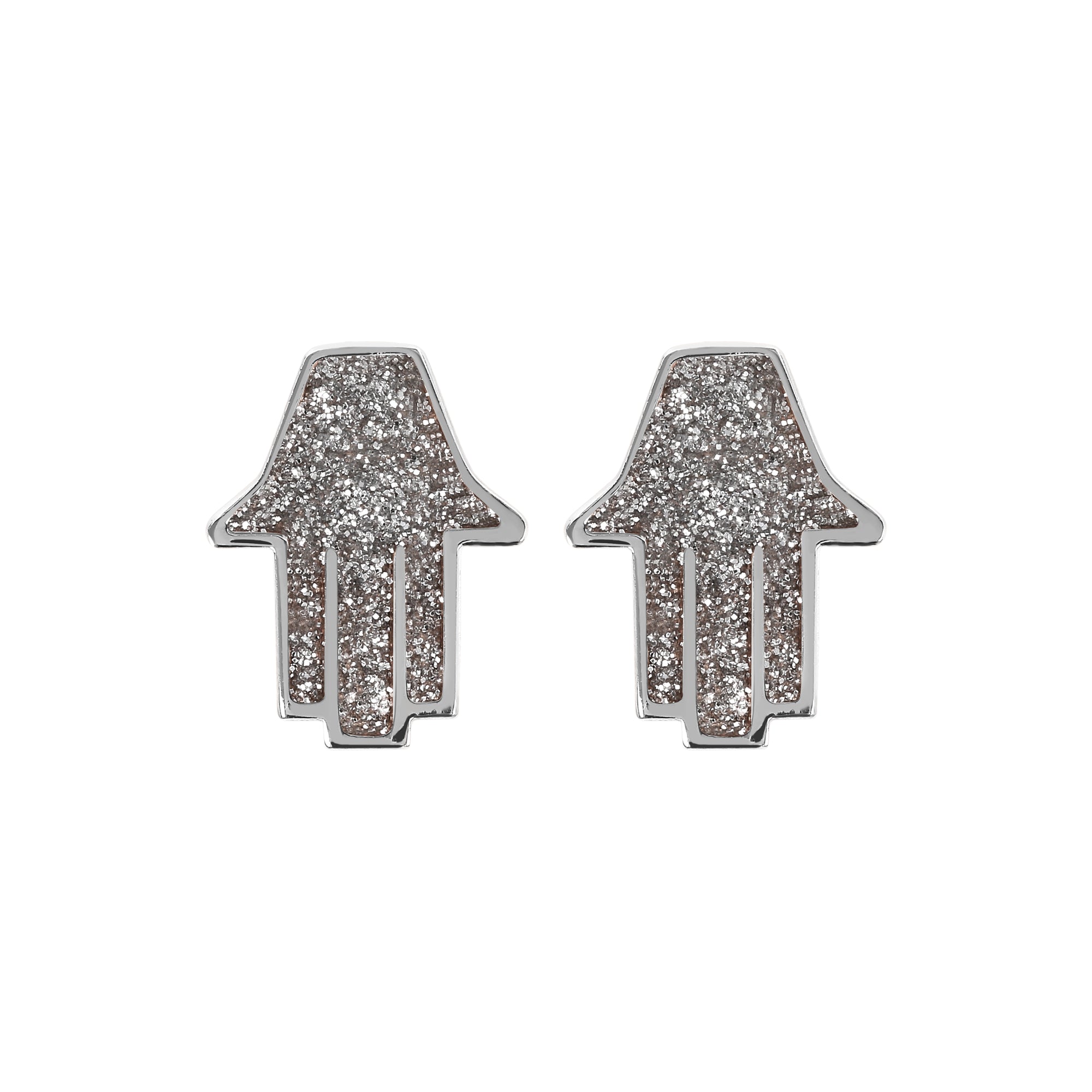 Small Hamsa Stud Earrings