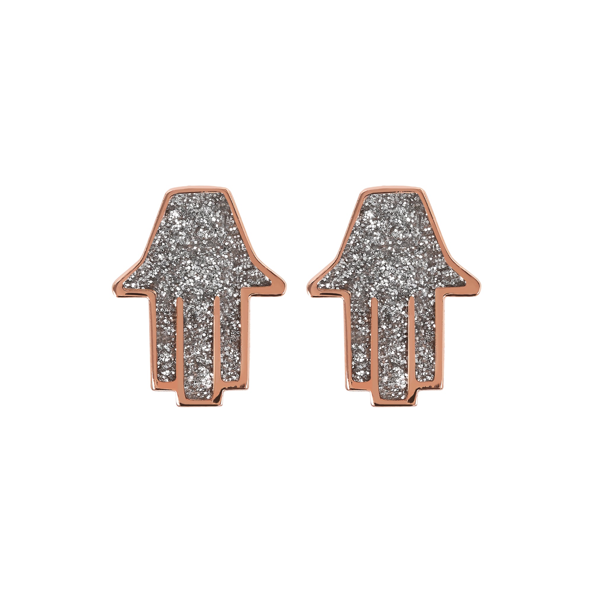 Small Hamsa Stud Earrings