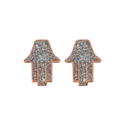 Small Hamsa Stud Earrings