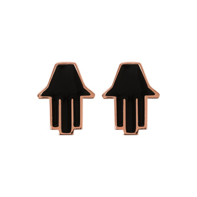 Small Hamsa Stud Earrings
