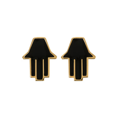 Small Hamsa Stud Earrings