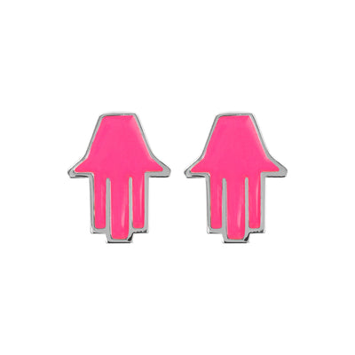 Small Hamsa Stud Earrings