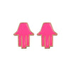 Mini Hamsa Earrings