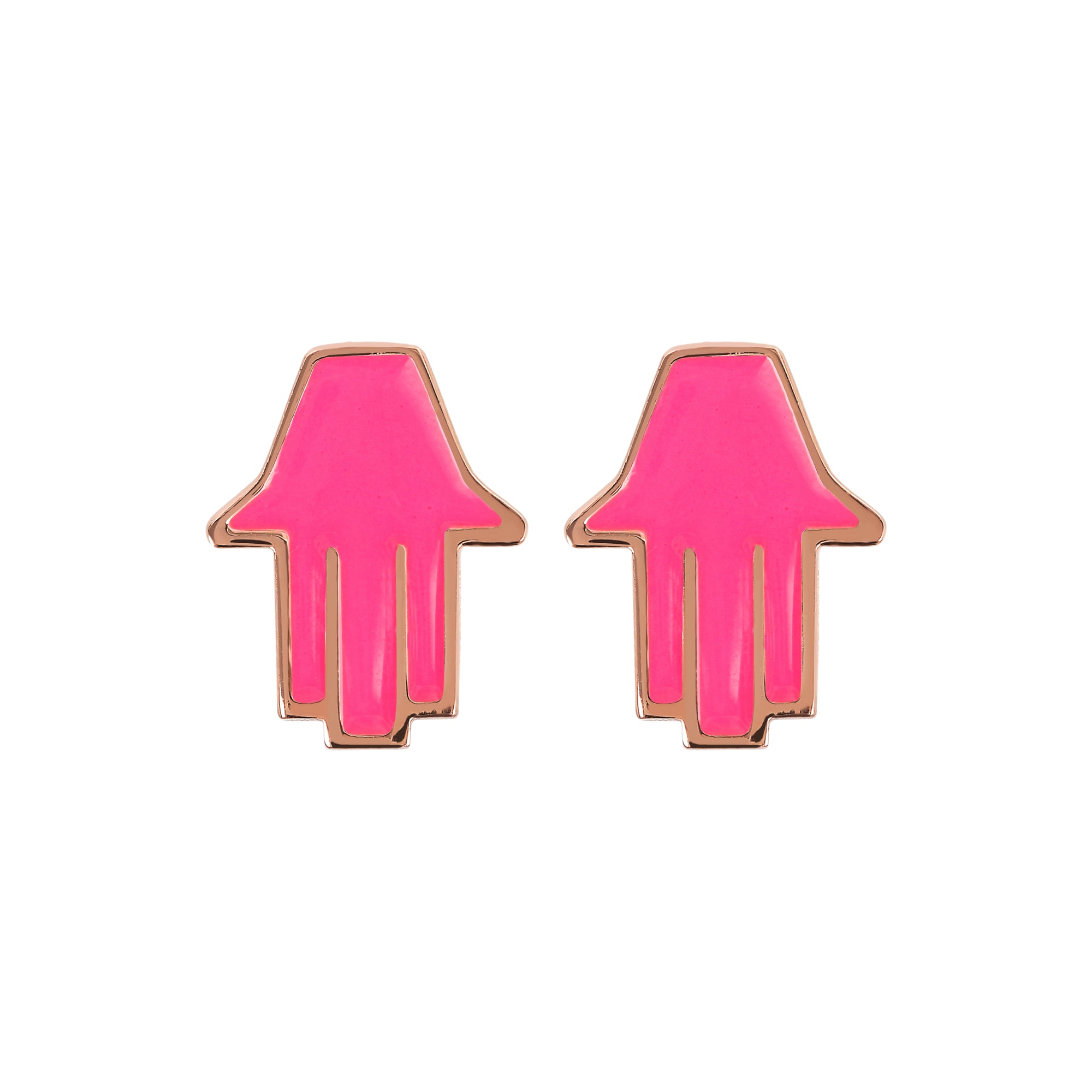 Small Hamsa Stud Earrings