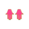 Mini Hamsa Earrings