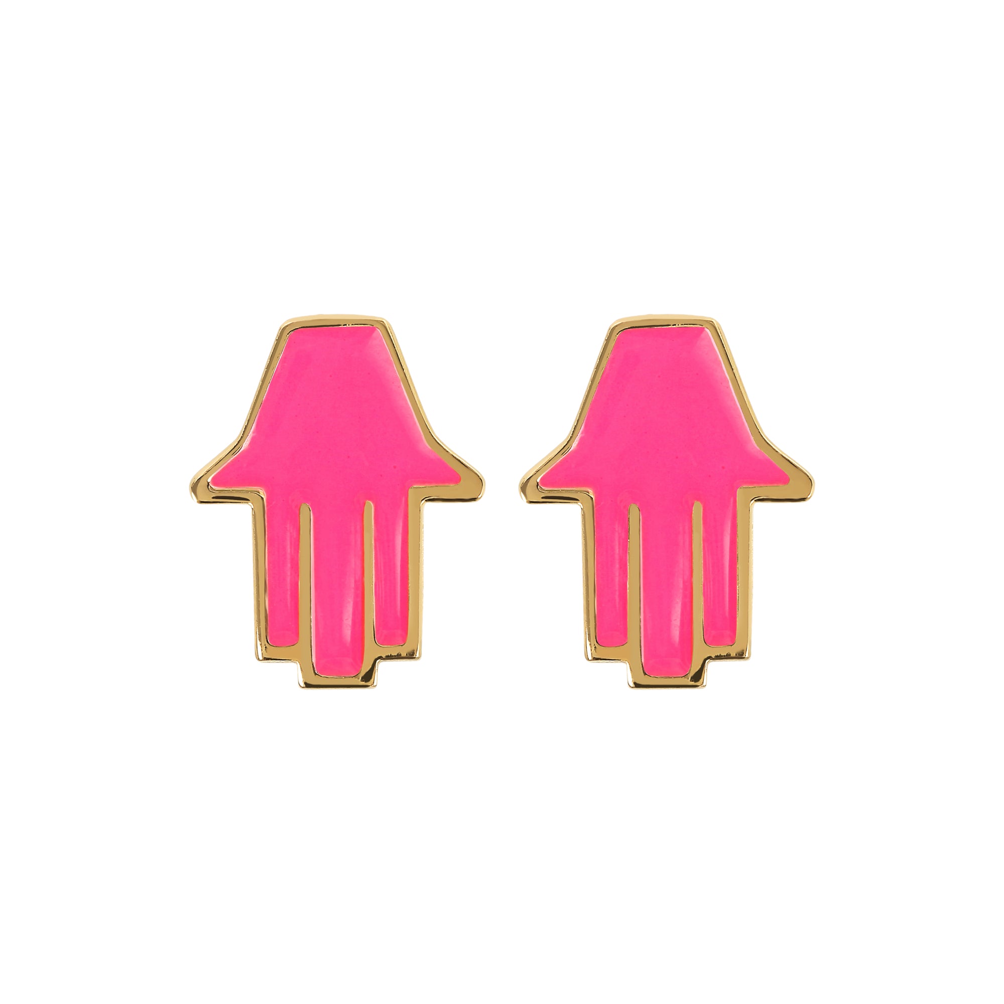 Small Hamsa Stud Earrings