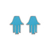 Mini Hamsa Earrings