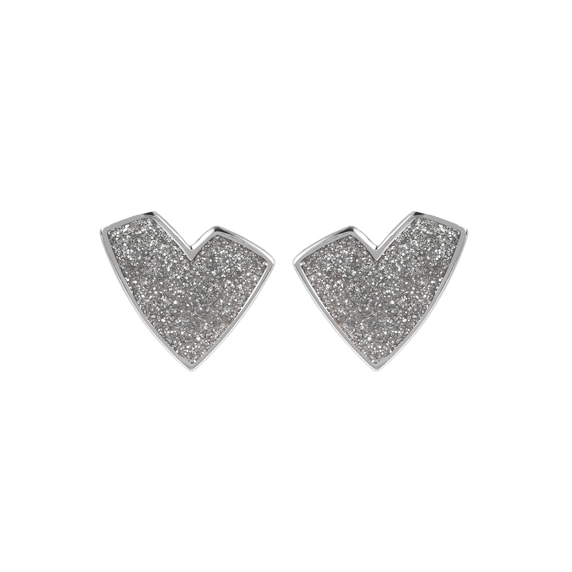 Small Heart Stud Earrings