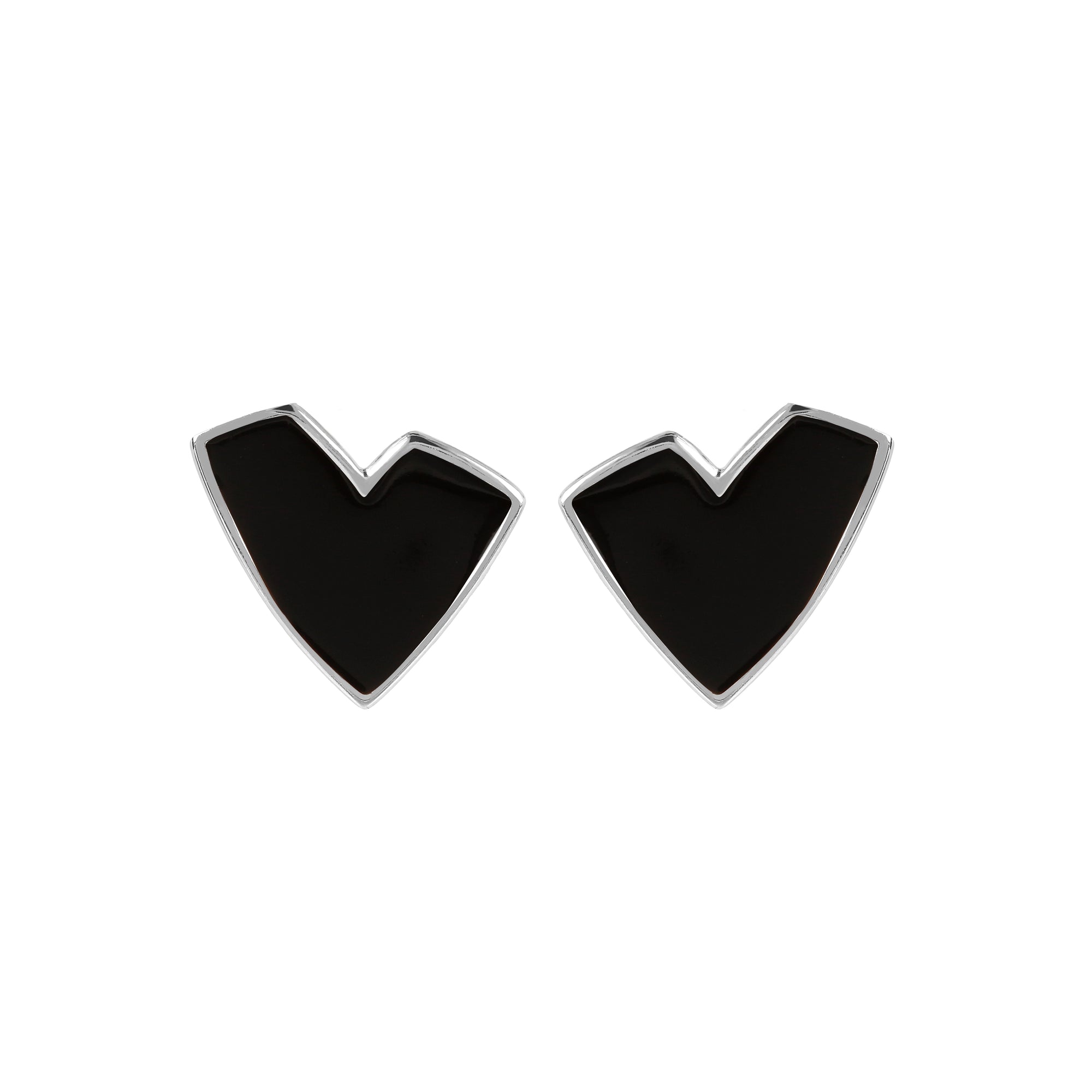 Small Heart Stud Earrings