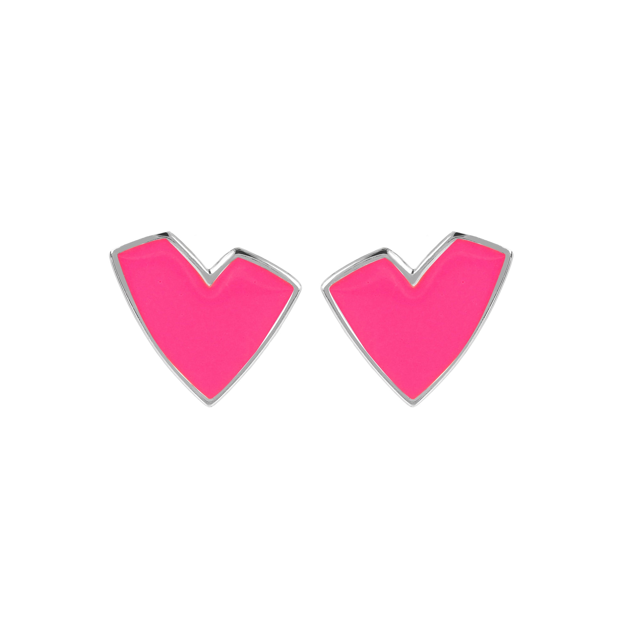Small Heart Stud Earrings