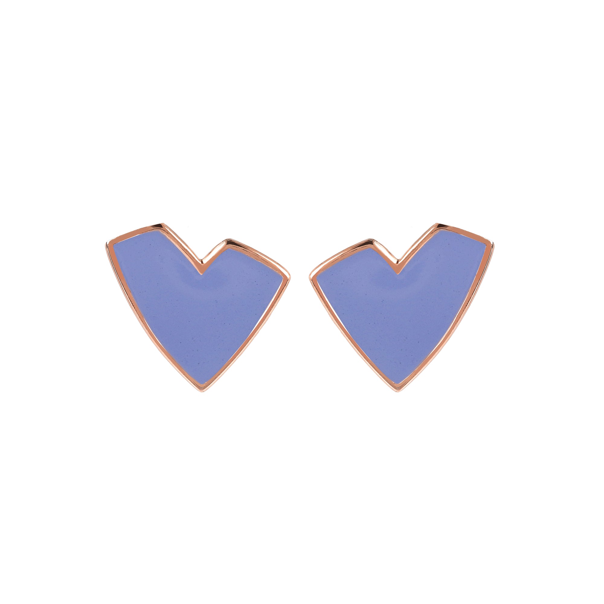 Small Heart Stud Earrings