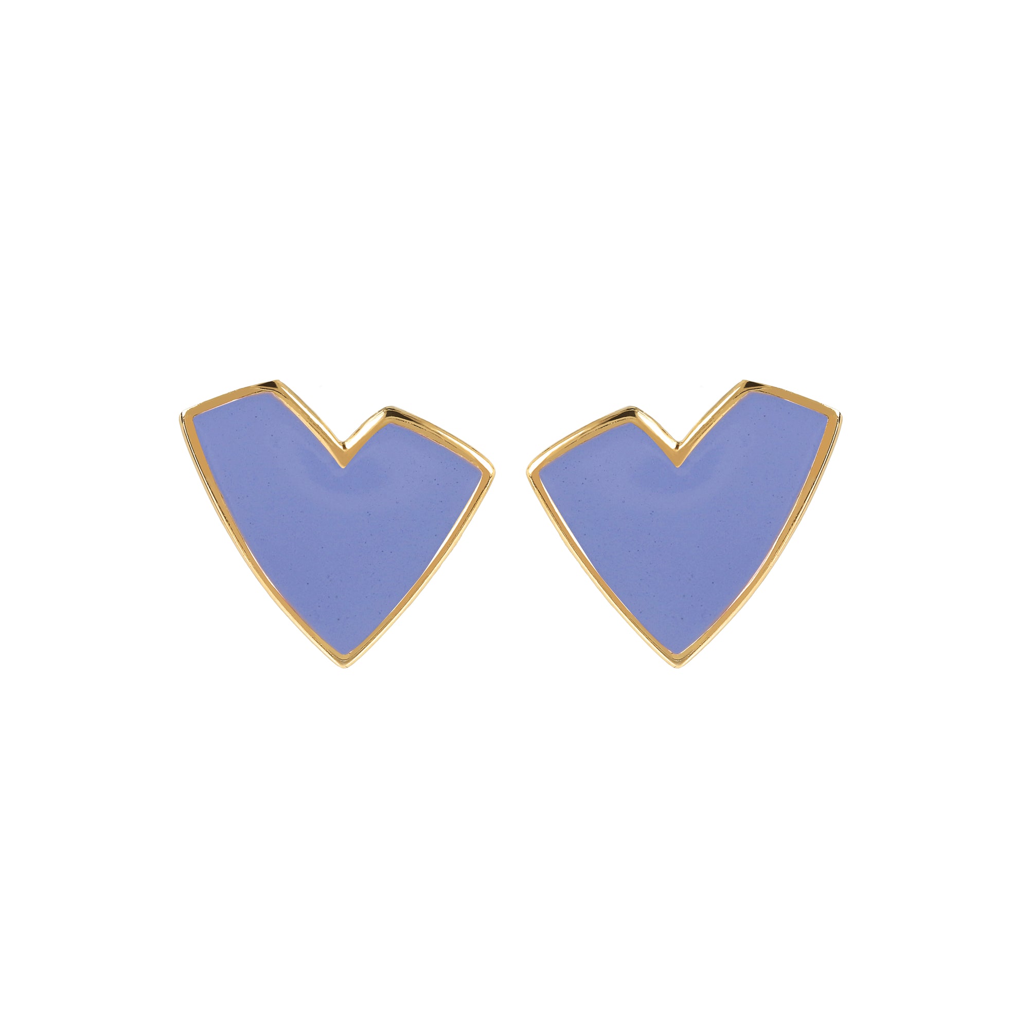 Small Heart Stud Earrings