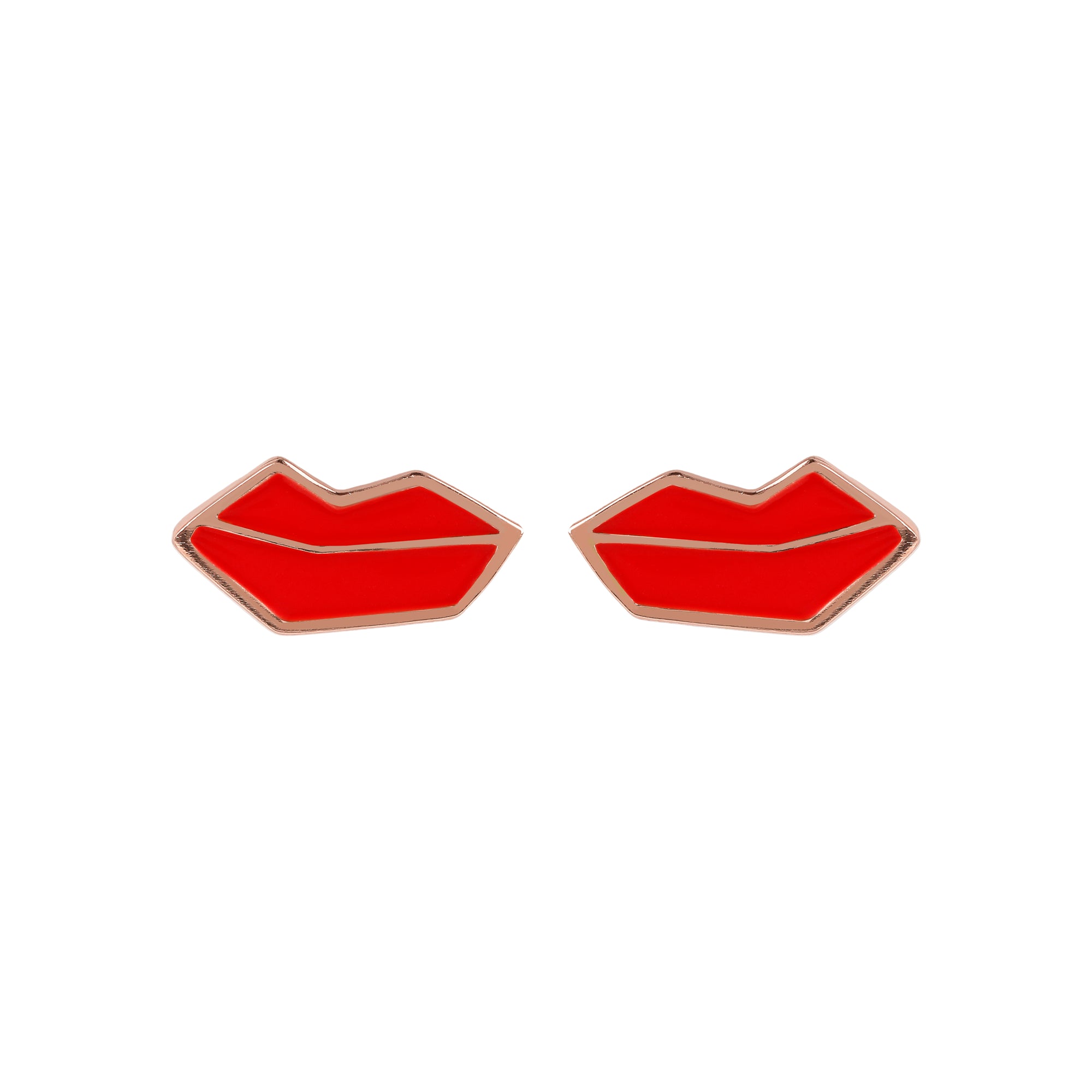 Small Lips Stud Earrings