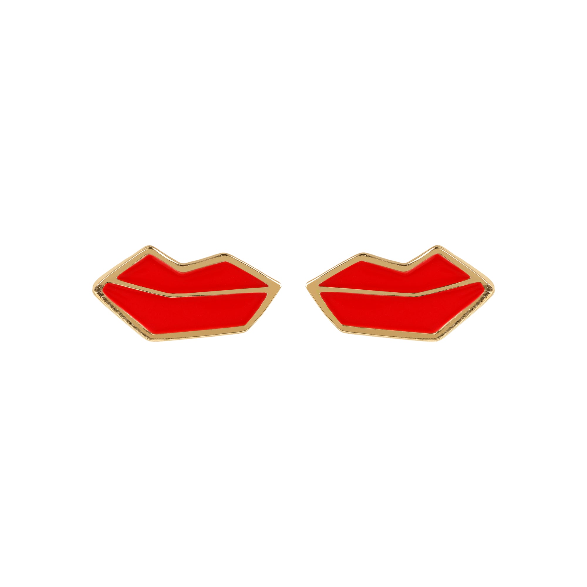 Small Lips Stud Earrings