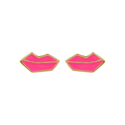 Small Lips Stud Earrings