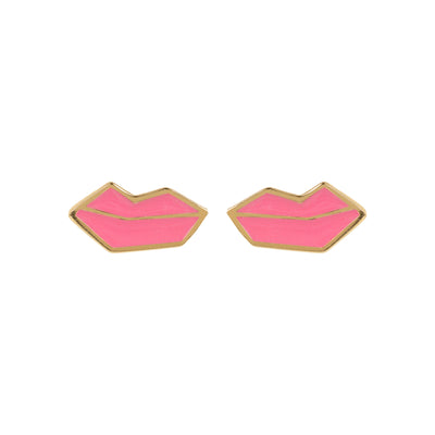 Small Lips Stud Earrings