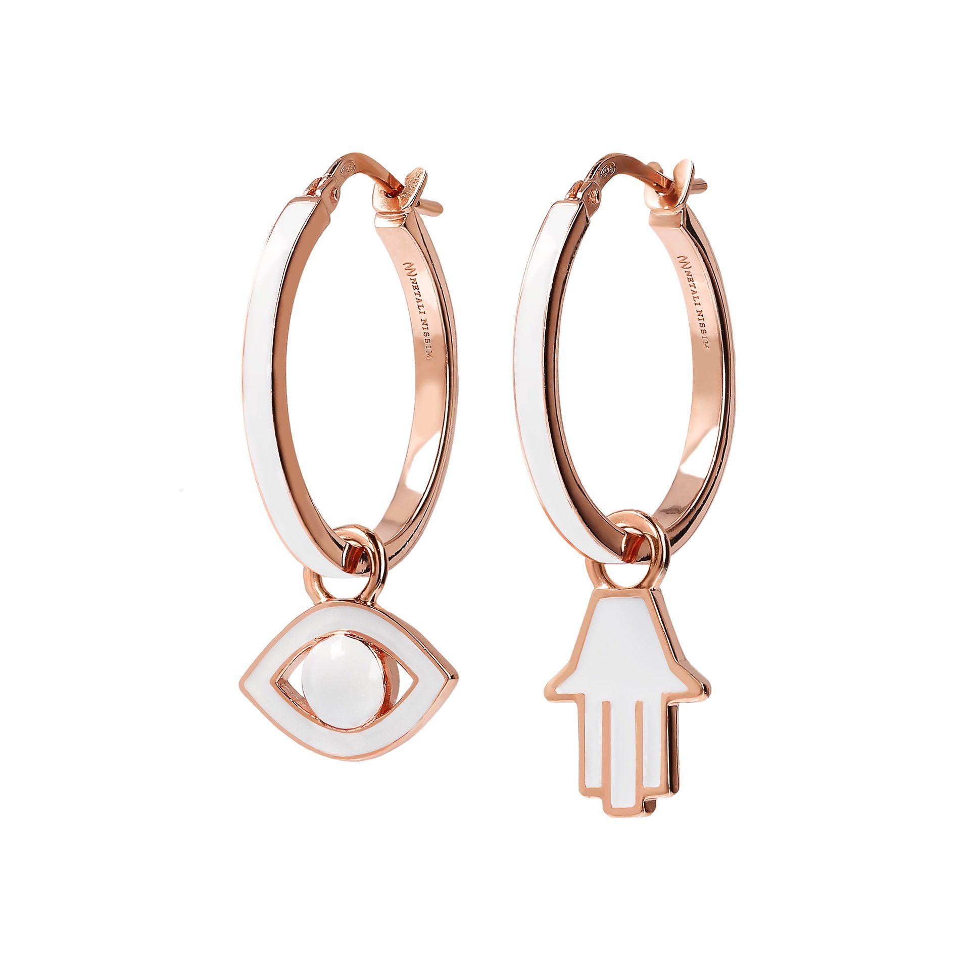 White | SS Rose Gold Clad