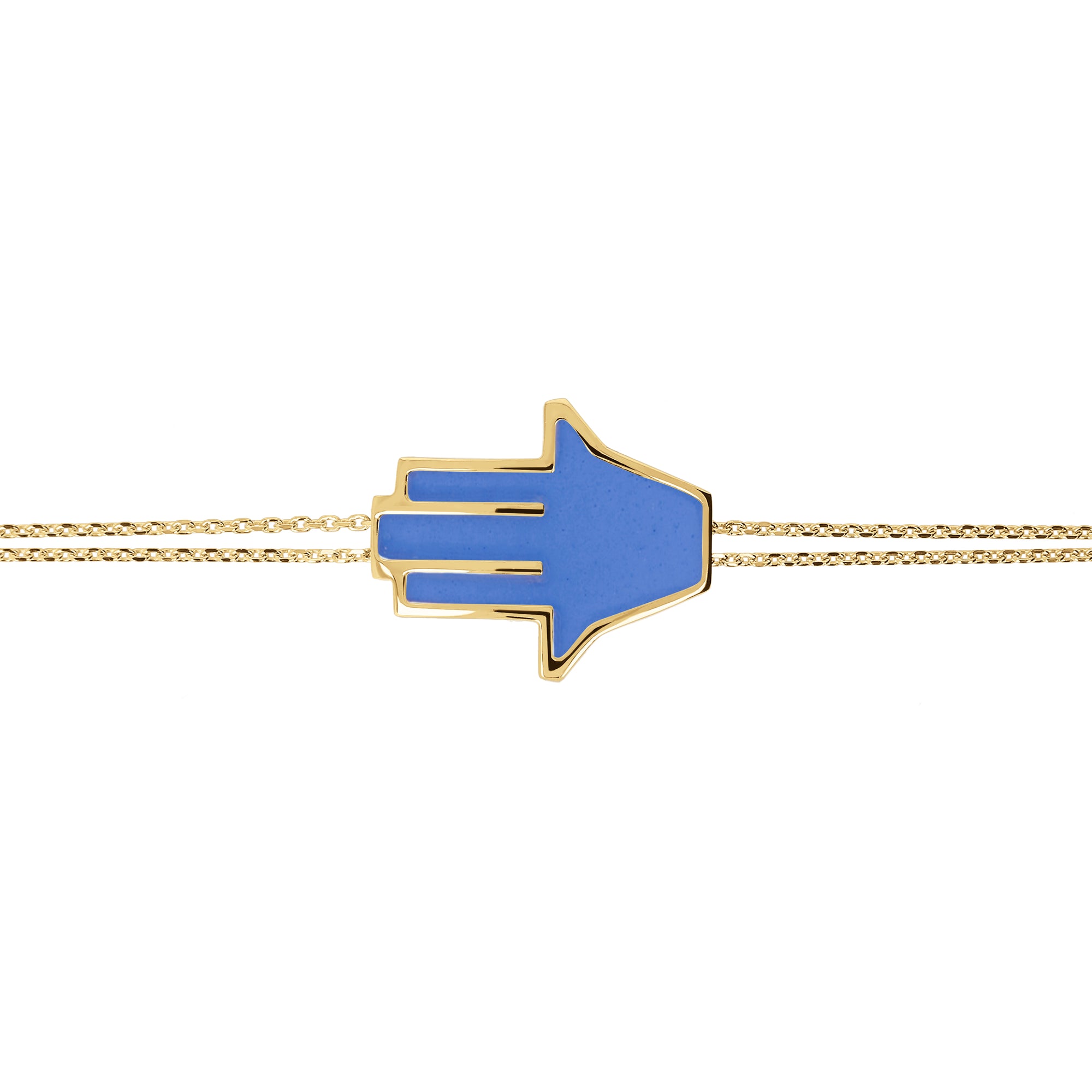 Medium Blue | SS Yellow Gold Clad
