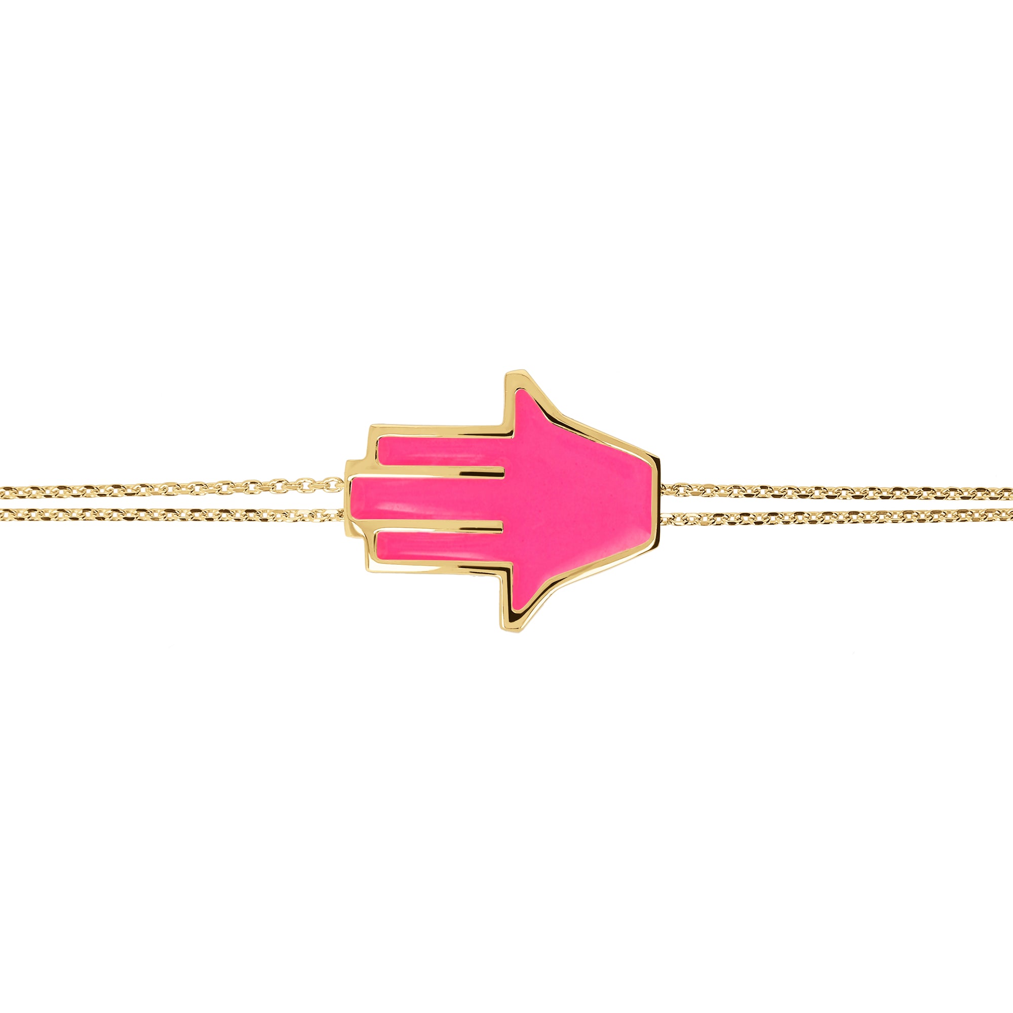 Neon Pink | SS Yellow Gold Clad