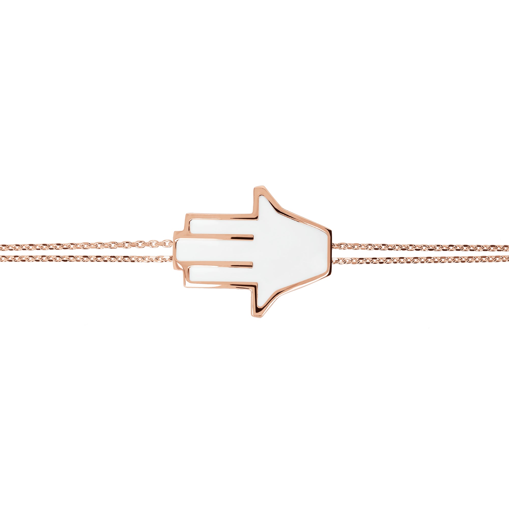 White | SS Rose Gold Clad