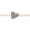 Silver Glitter | SS Rose Gold Clad