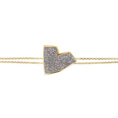 Silver Glitter | SS Yellow Gold Clad