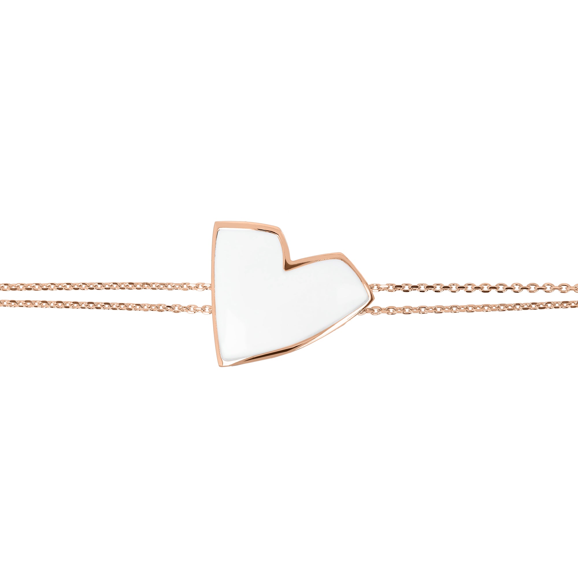 White | SS Rose Gold Clad