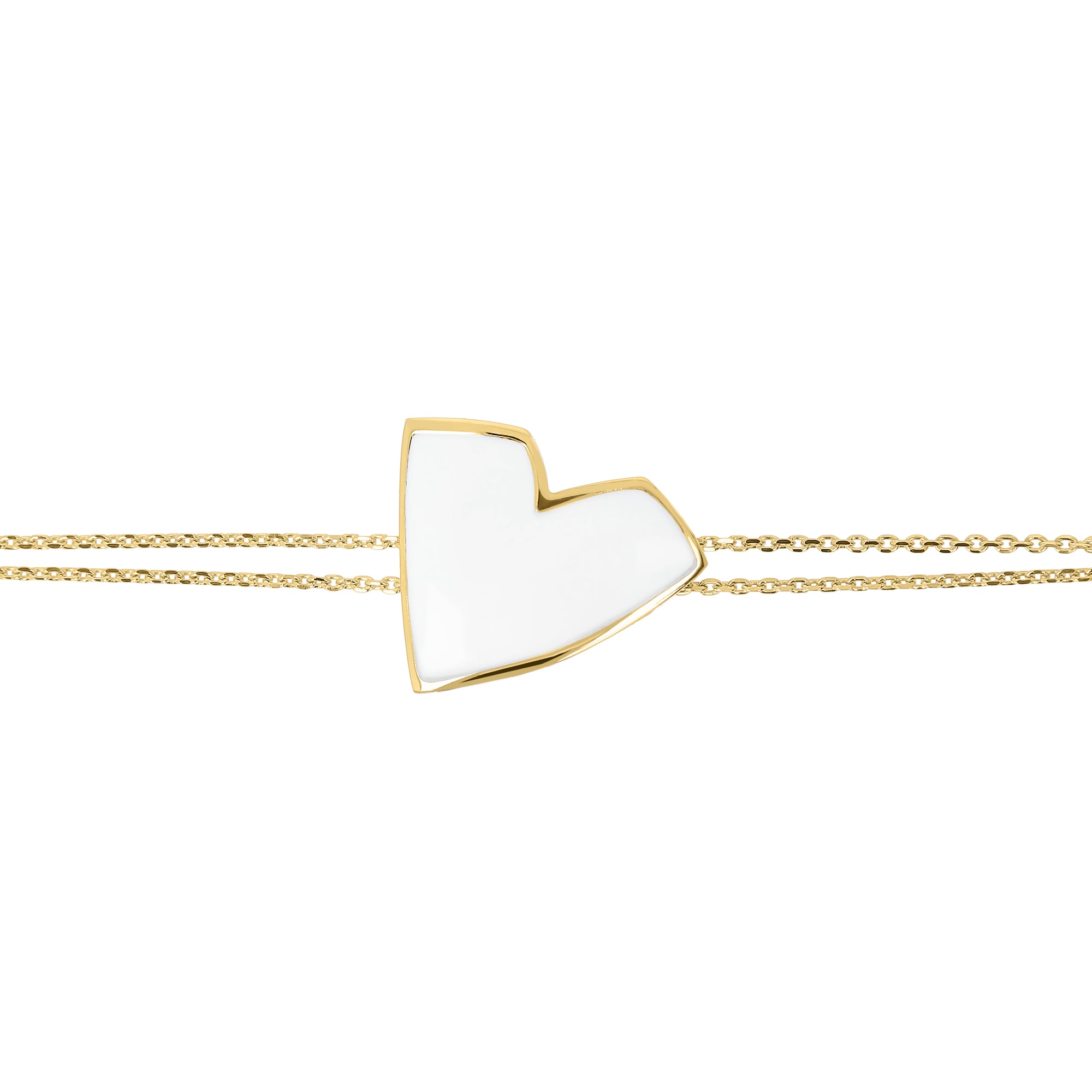 White | SS Yellow Gold Clad