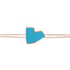 Turquoise | SS Rose Gold Clad
