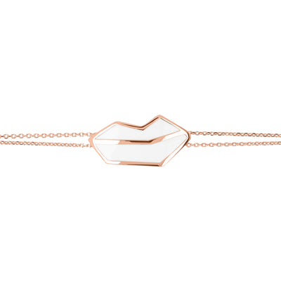 White | SS Rose Gold Clad