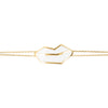 White | SS Yellow Gold Clad