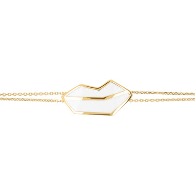 White | SS Yellow Gold Clad