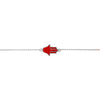 Red | SS White Rhodium