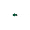 Green | SS White Rhodium