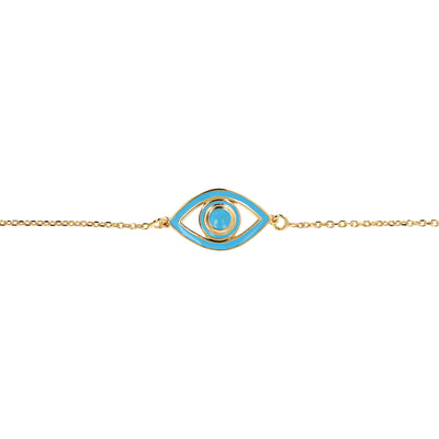 Turquoise | SS Yellow Gold Clad