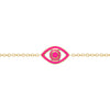 Neon Pink | SS Yellow Gold Clad