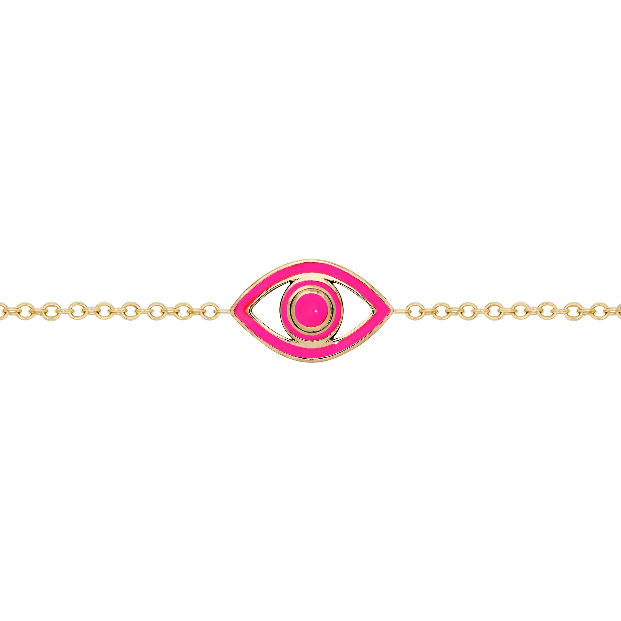 Neon Pink | SS Yellow Gold Clad