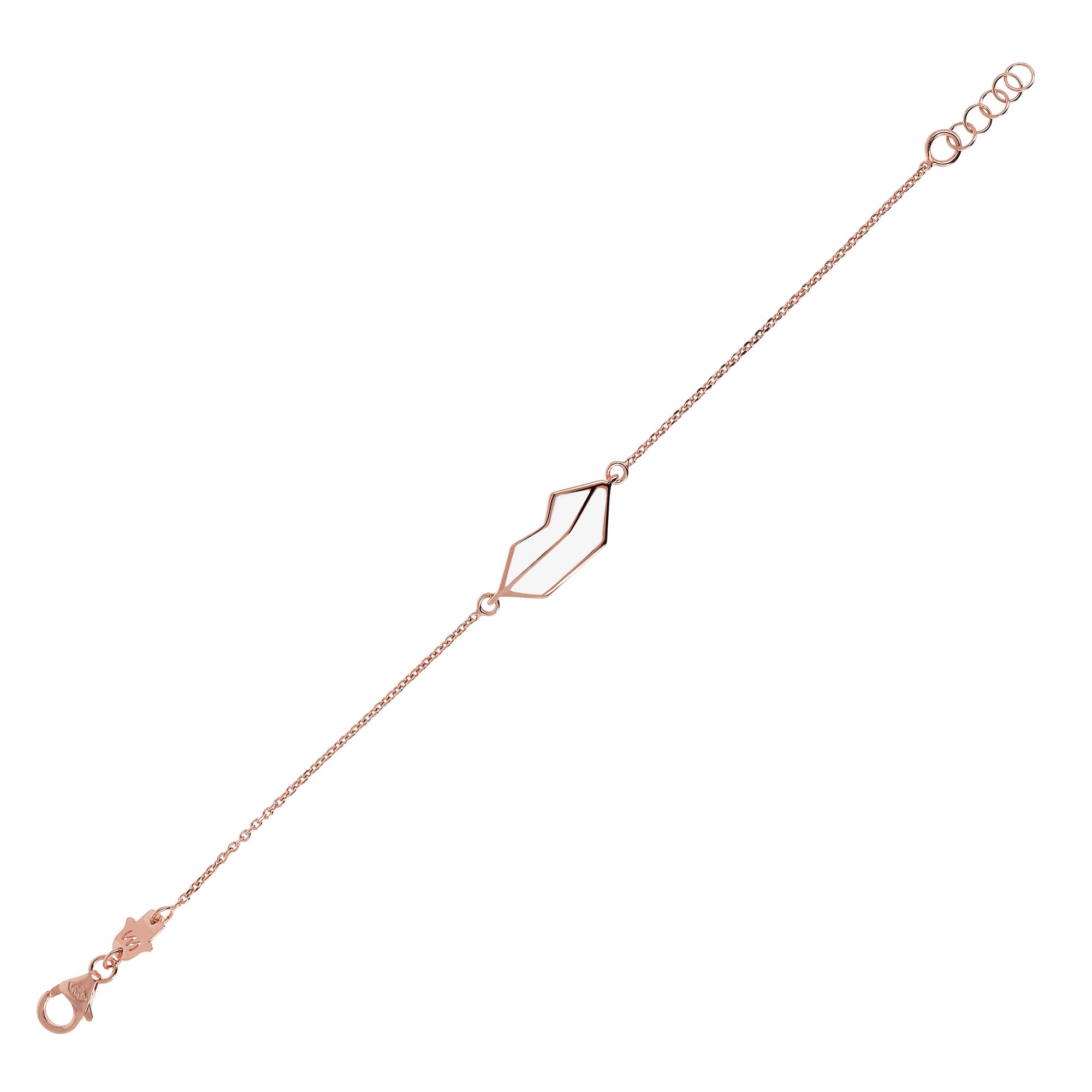 White | SS Rose Gold Clad