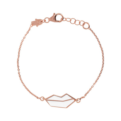 White | SS Rose Gold Clad