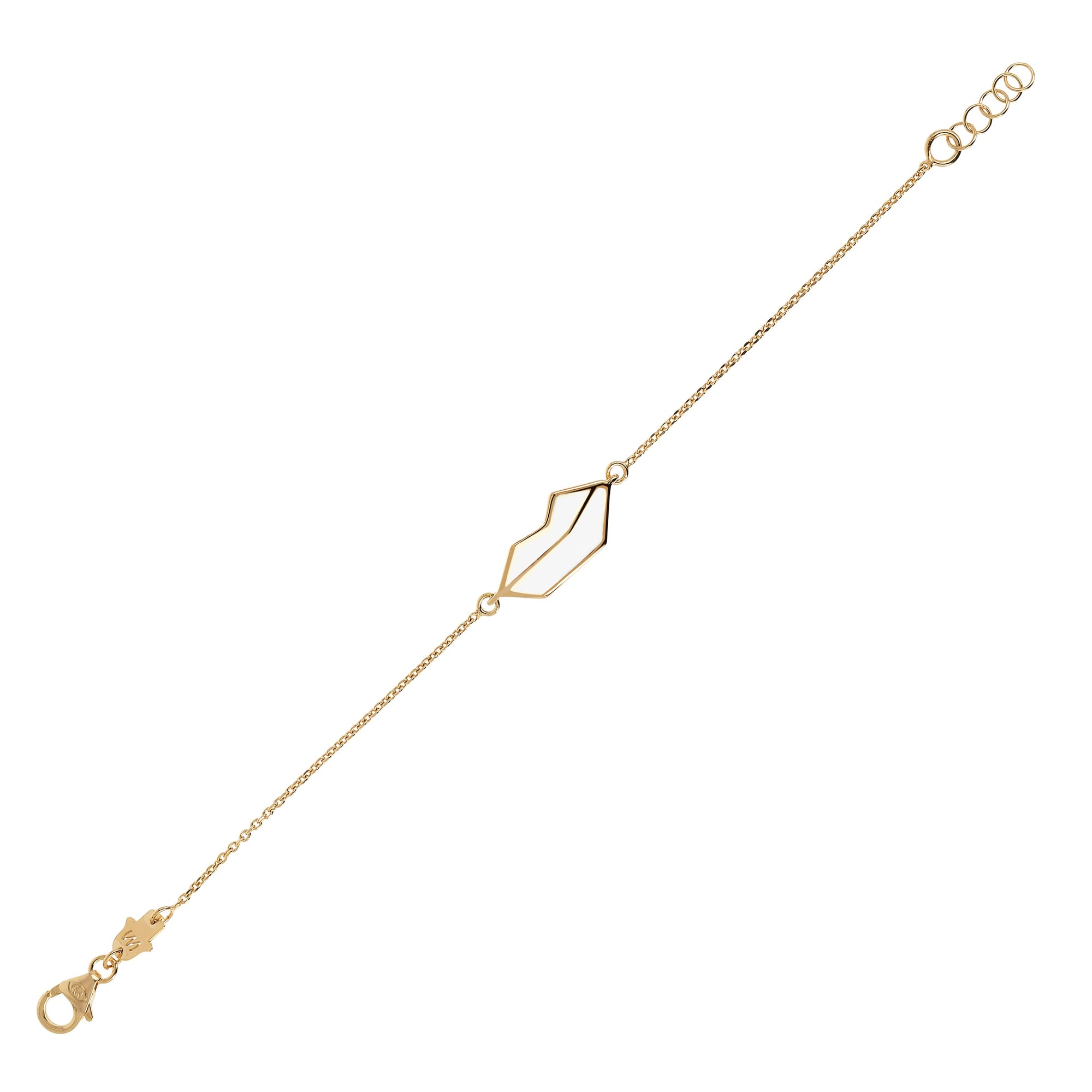 White | SS Yellow Gold Clad