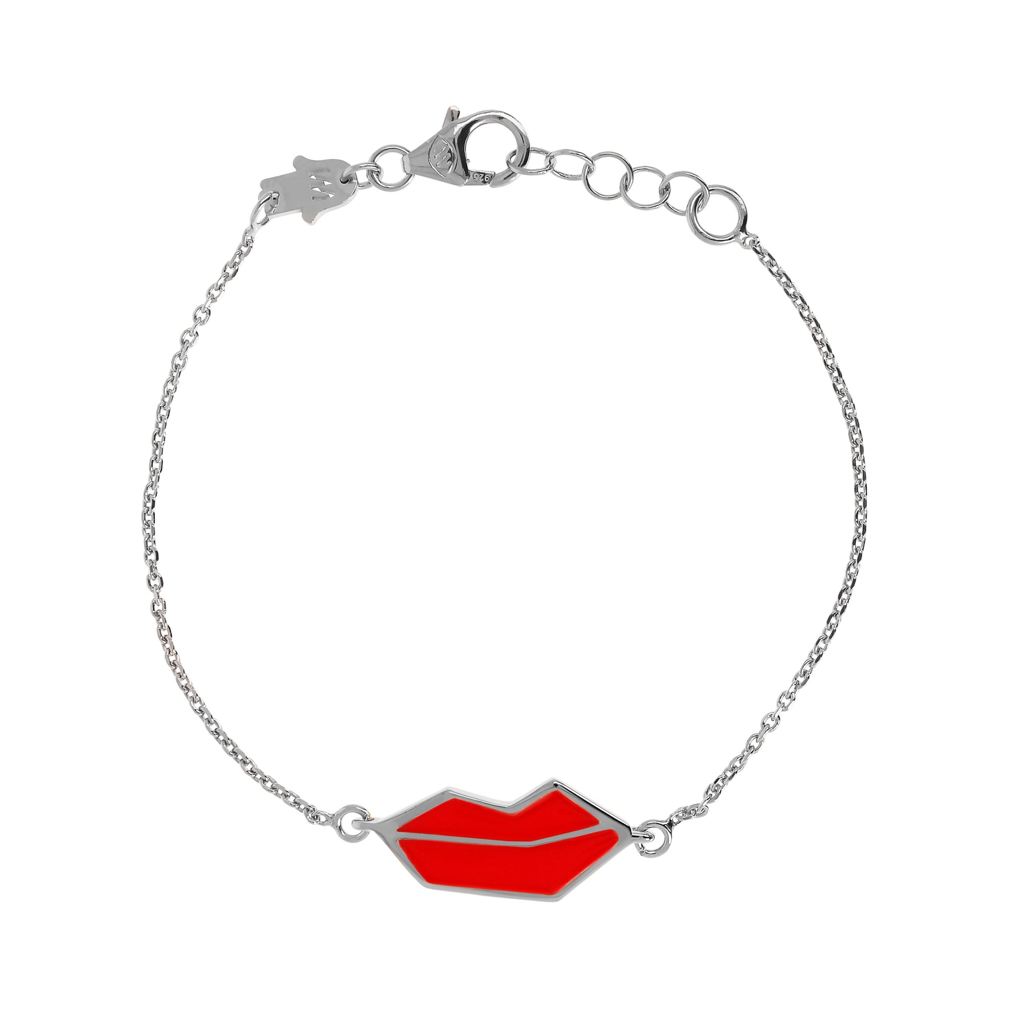 Red | SS White Rhodium