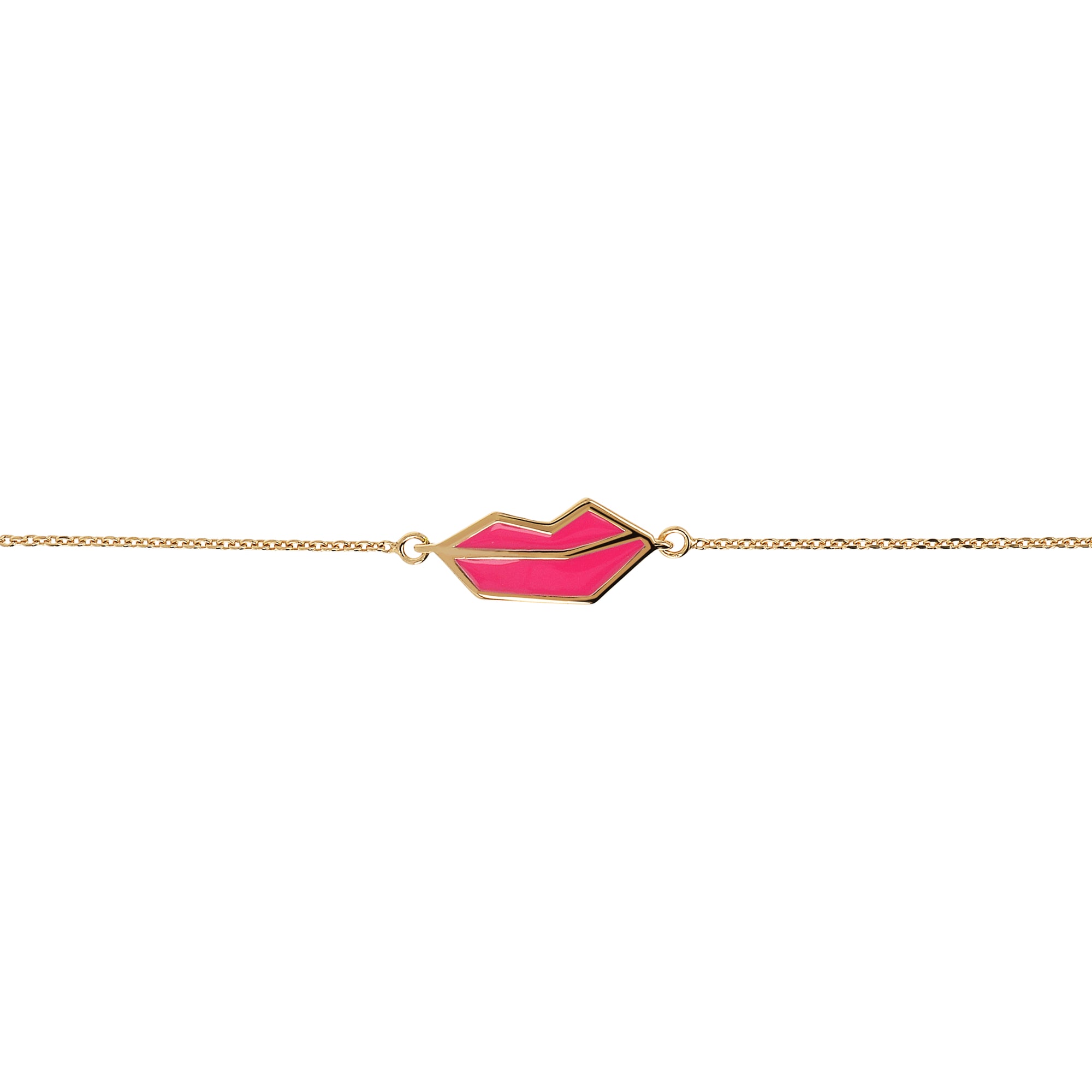 Neon Pink | SS Yellow Gold Clad
